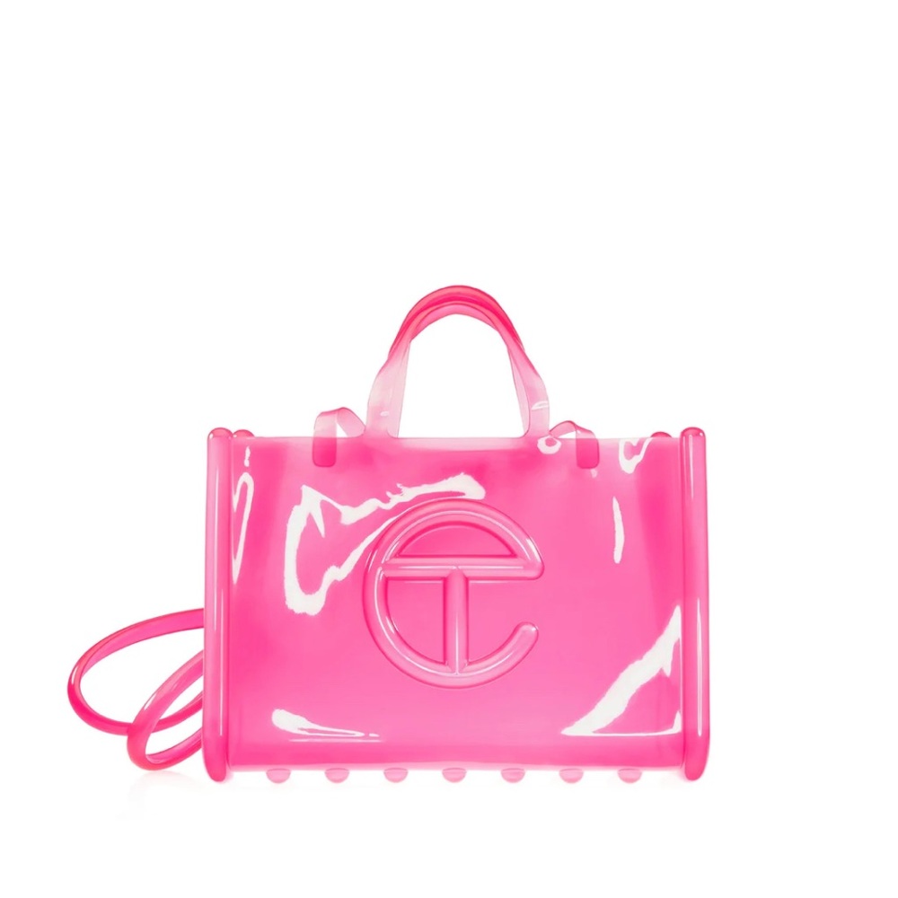 Melissa x Telfar medium shopper Pink